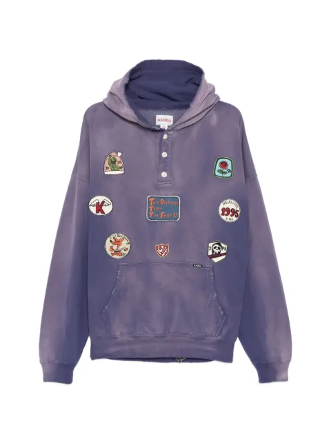 KAMIYA  patch hoodie