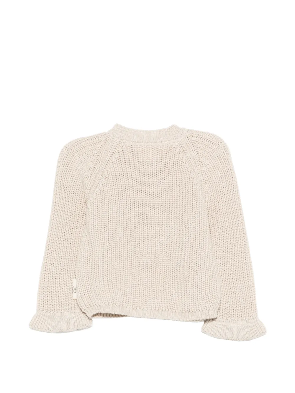  Douuod Kids Ruffled Cardigan - Neutrals 