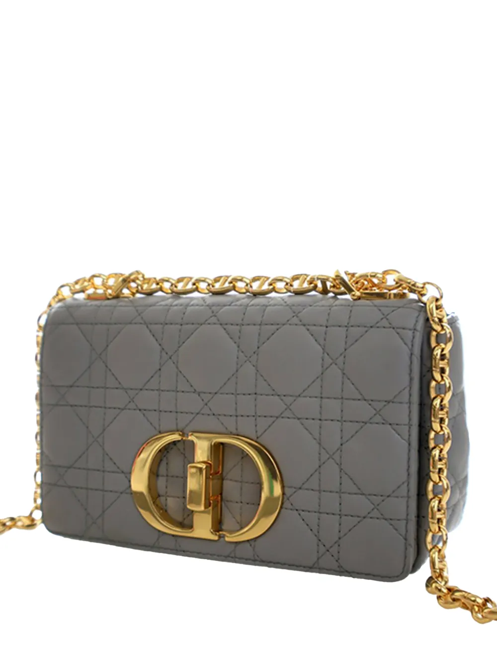 2021 Small Calfskin Cannage Caro Crossbody Bag
