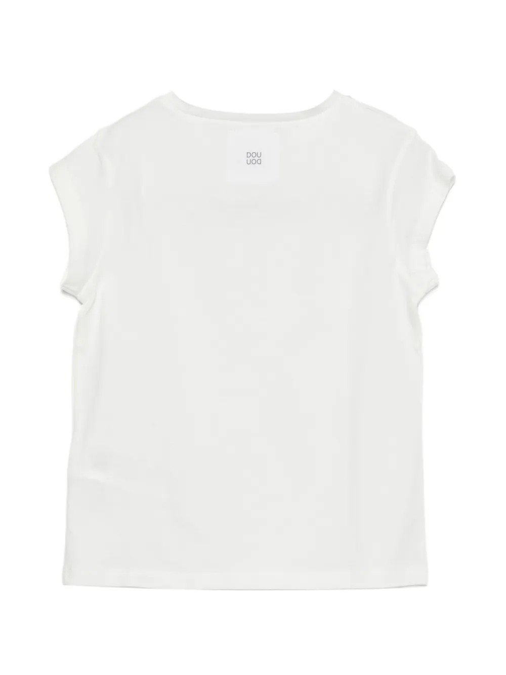 Douuod Kids Effen T-shirt Wit