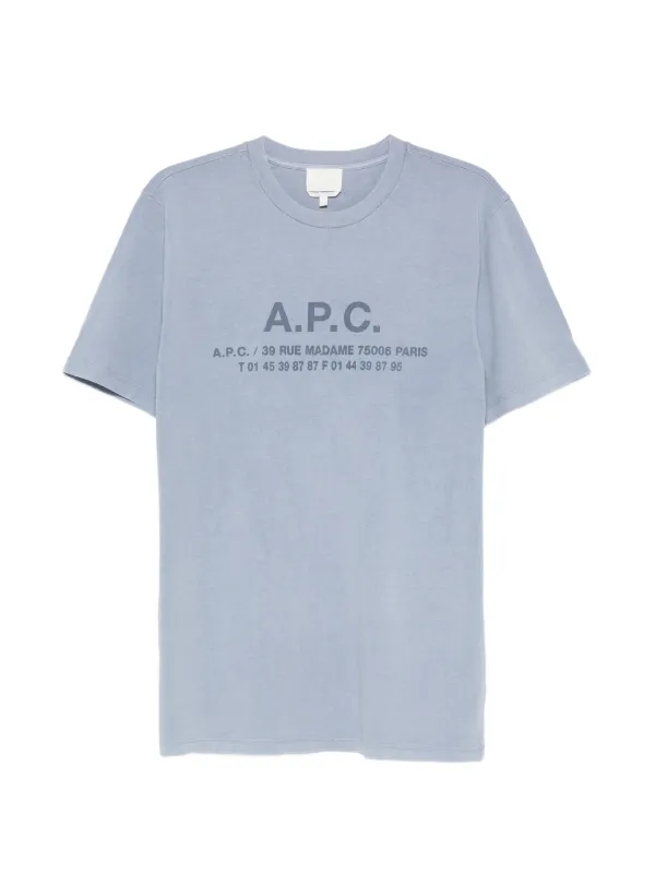 A.P.C. ロゴ Tシャツ | グレー | FARFETCH JP