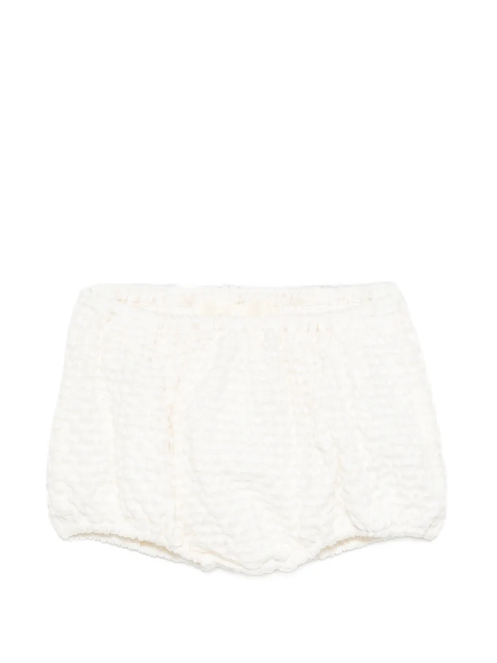 Simonetta beige textured shorts - Toni neutri