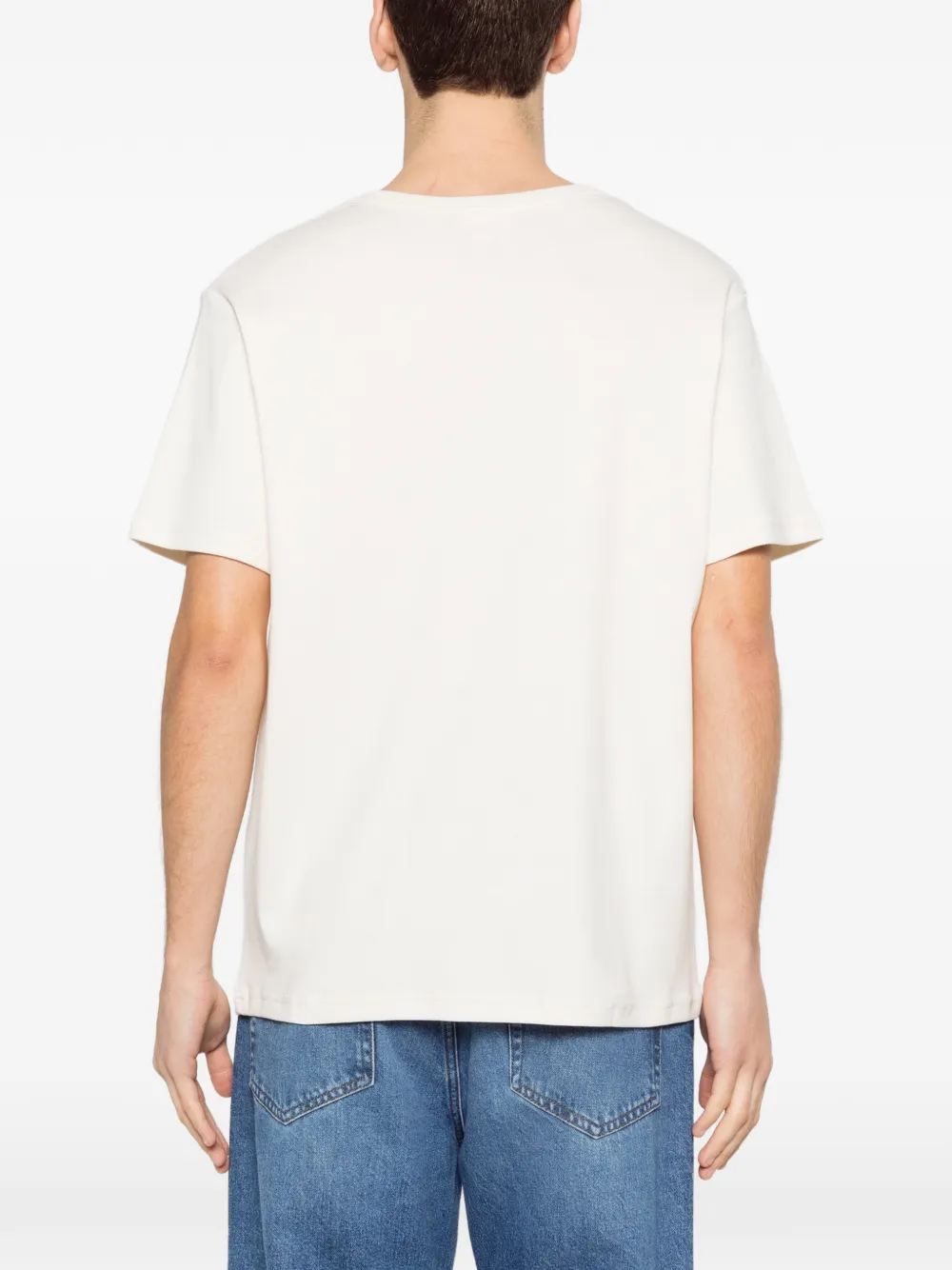 A.P.C. T-shirt met tekst Wit