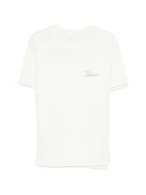 A.P.C. text print T-shirt