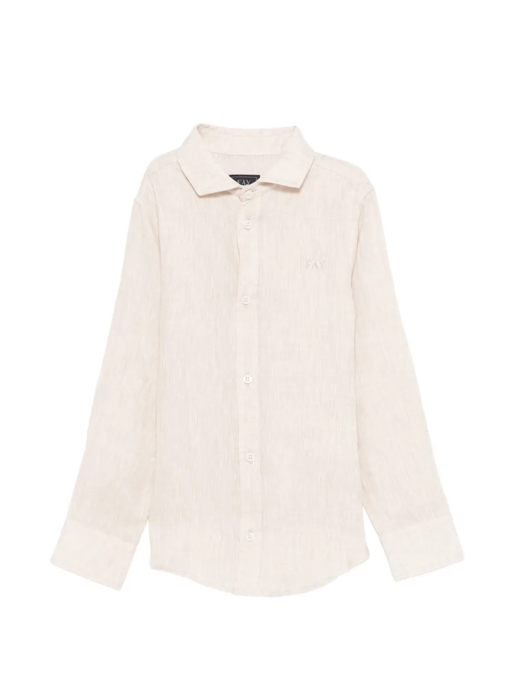 Fay Kids long-sleeve shirt - Toni neutri