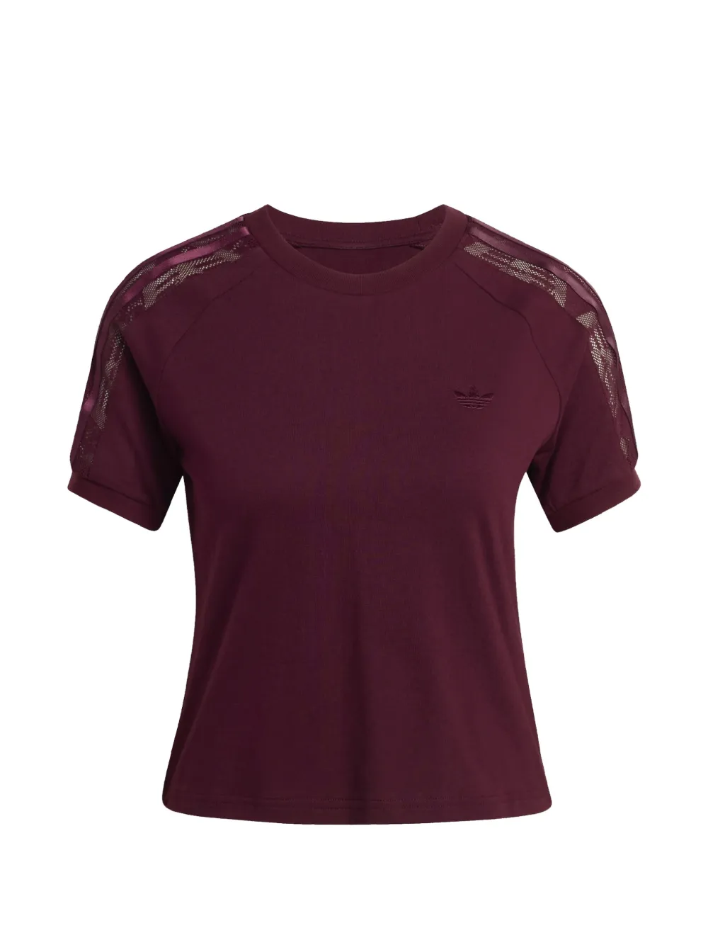 adidas lace t-shirt - Rosso