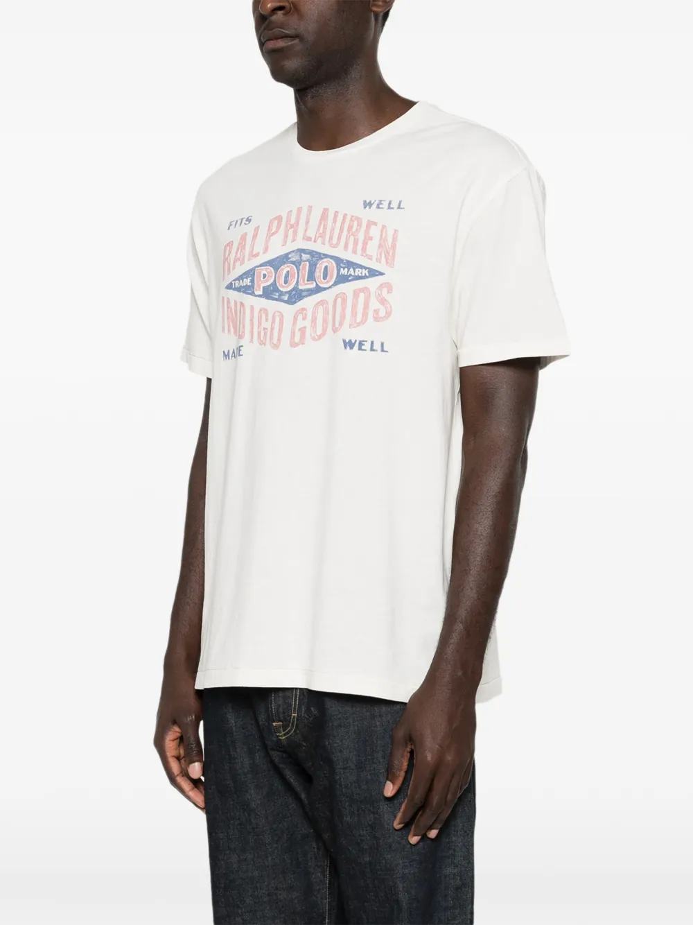 Polo Ralph Lauren Polo Country T-shirt met print Beige