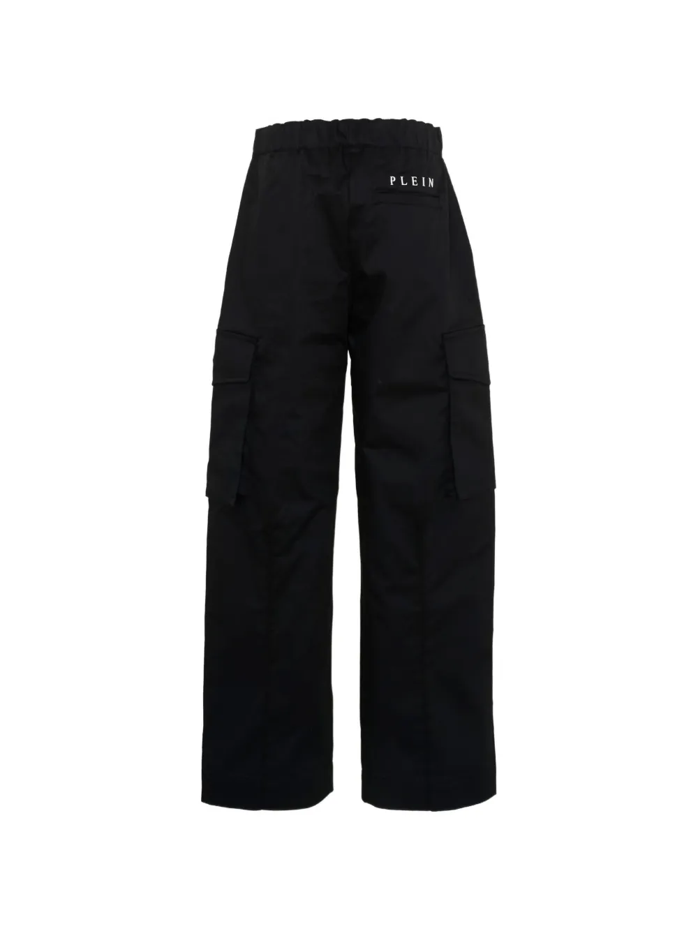 Philipp Plein Junior Broek met cargo zakken Zwart