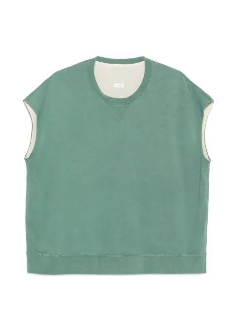 visvim crew-neck sleeveless sweatshirt