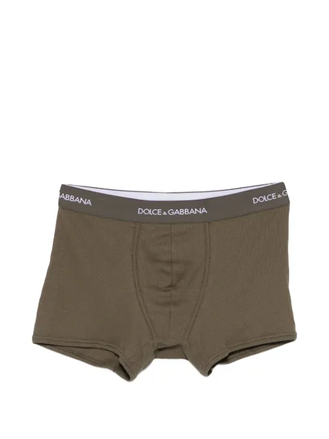 Dolce & Gabbana logo-waistband cotton boxers