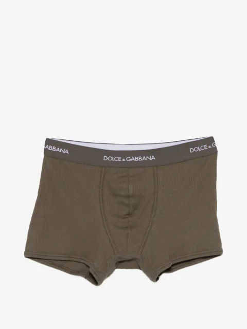 Dolce & Gabbana logo-waistband cotton boxers