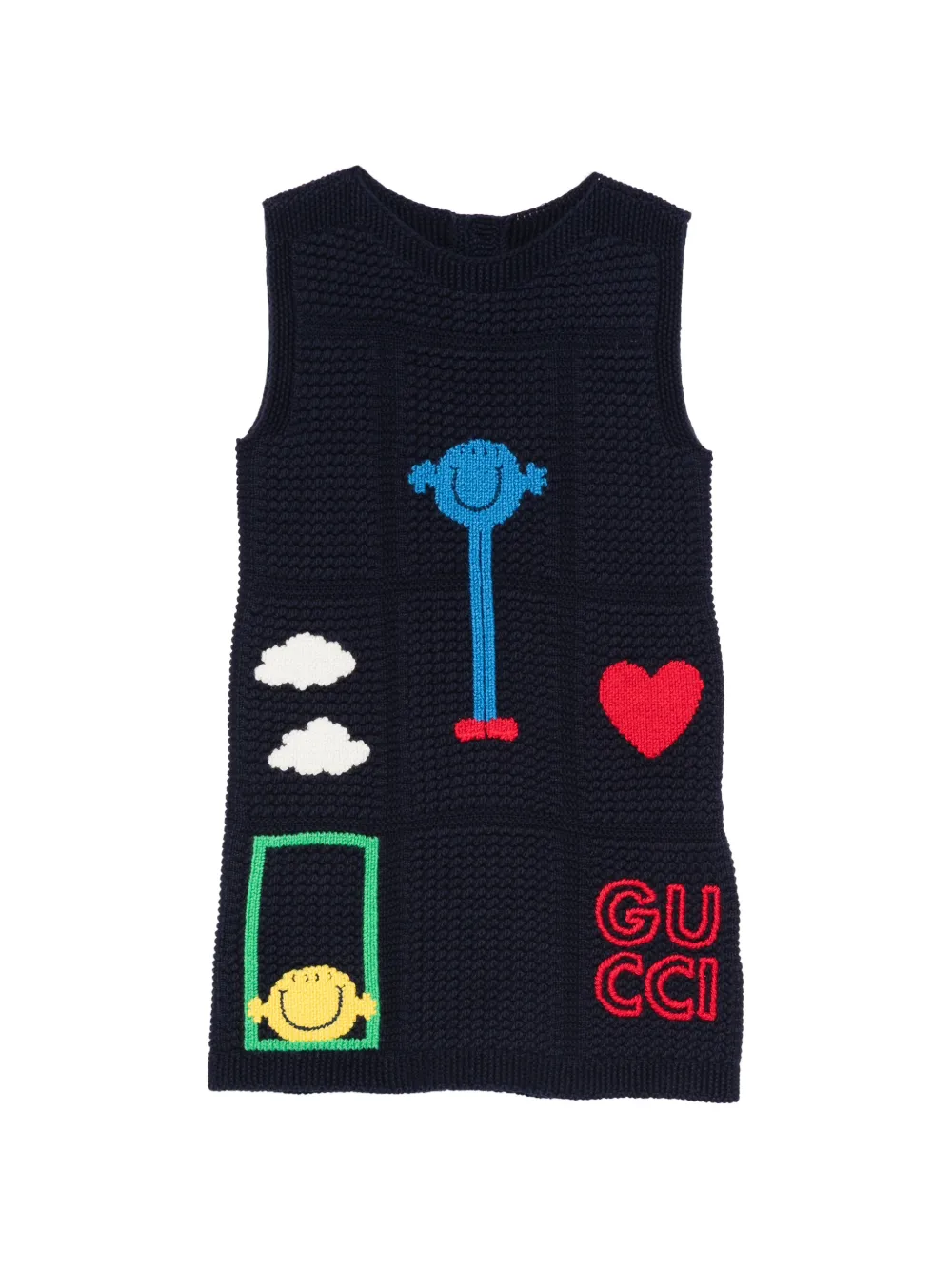 Gucci Kids sleeveless dress - Blau