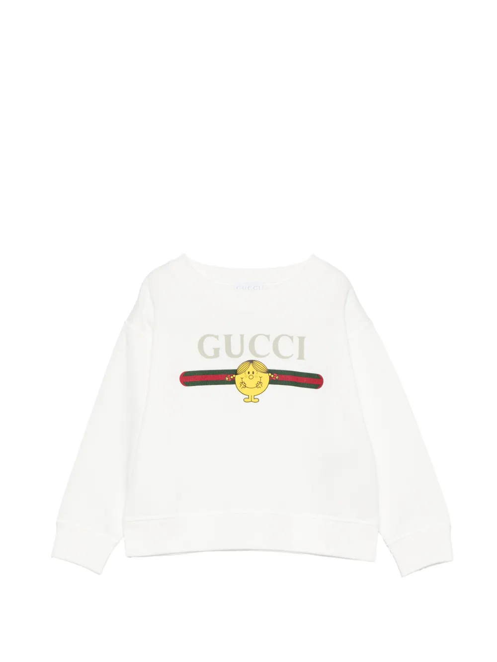 Gucci Kids x Mr. Men Little Miss logo-print sweatshirt - Weiß