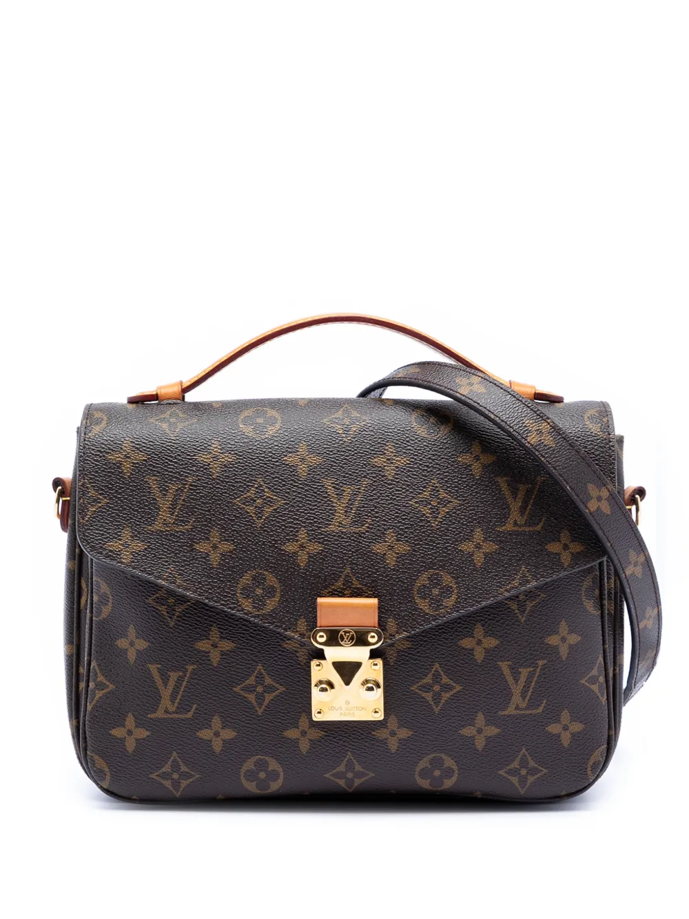 Louis Vuitton Pre-Owned 2016 Monogram Pochette Metis satchel - Marrone
