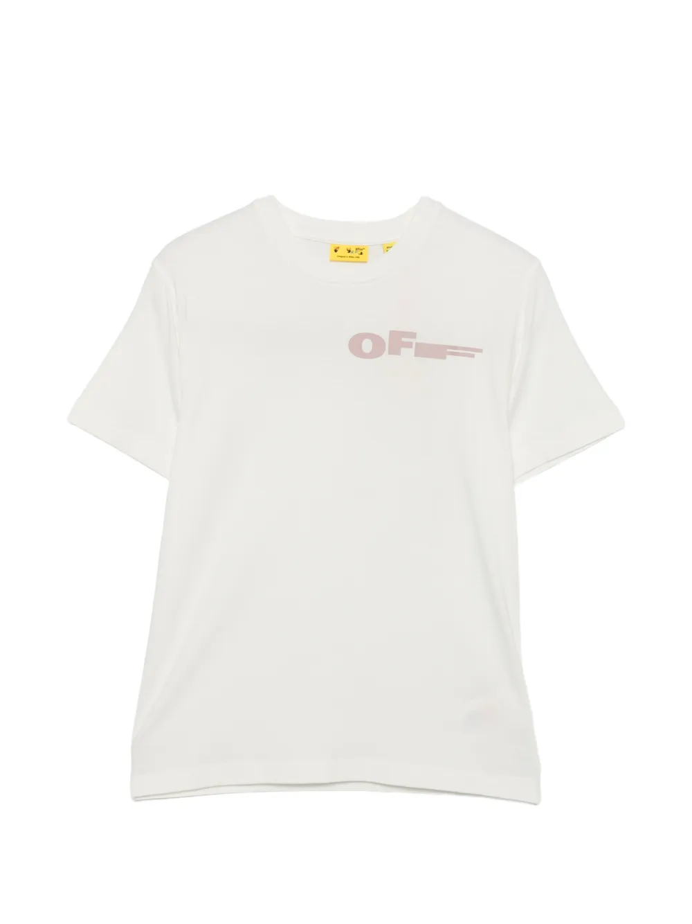 Off-White Kids logo T-shirt - Weiß