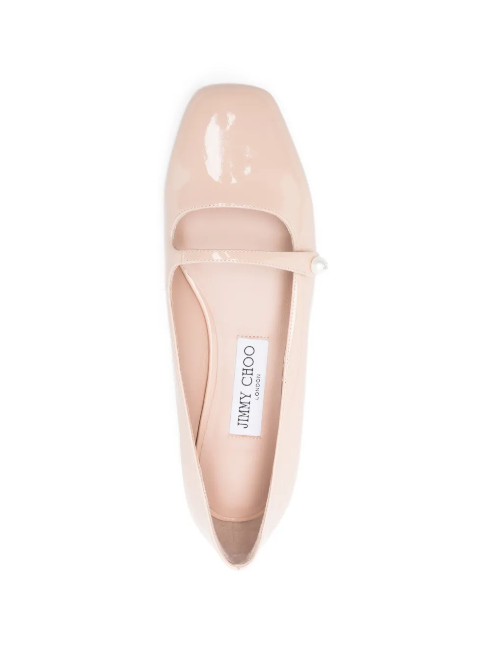 Jimmy Choo mary jane ballet flats Beige