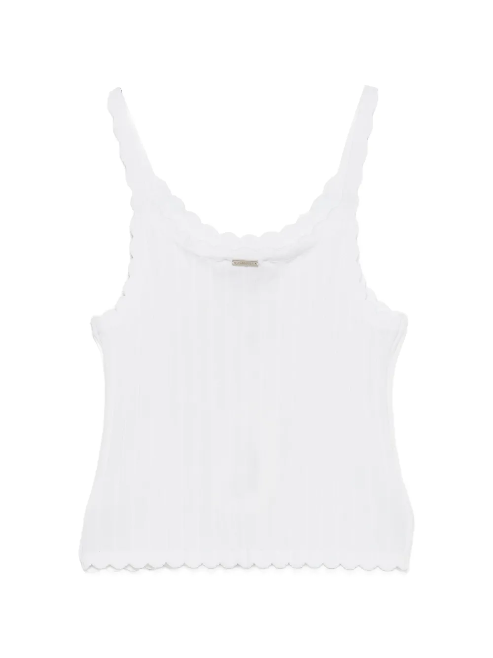 TWINSET Kids Gewelfde top Wit