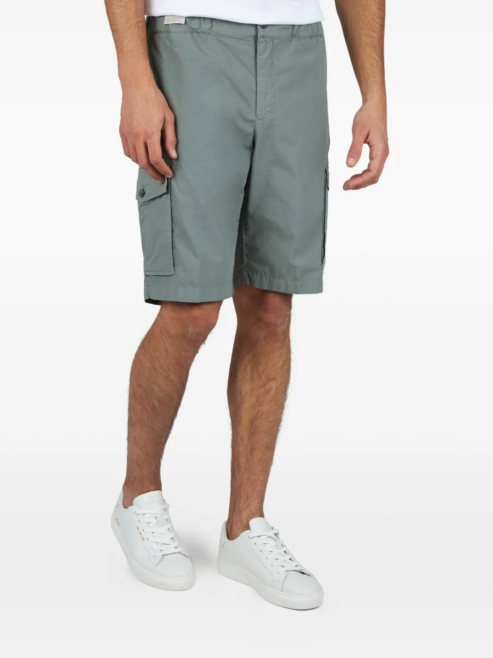 Paul & Shark cotton cargo shorts - Verde