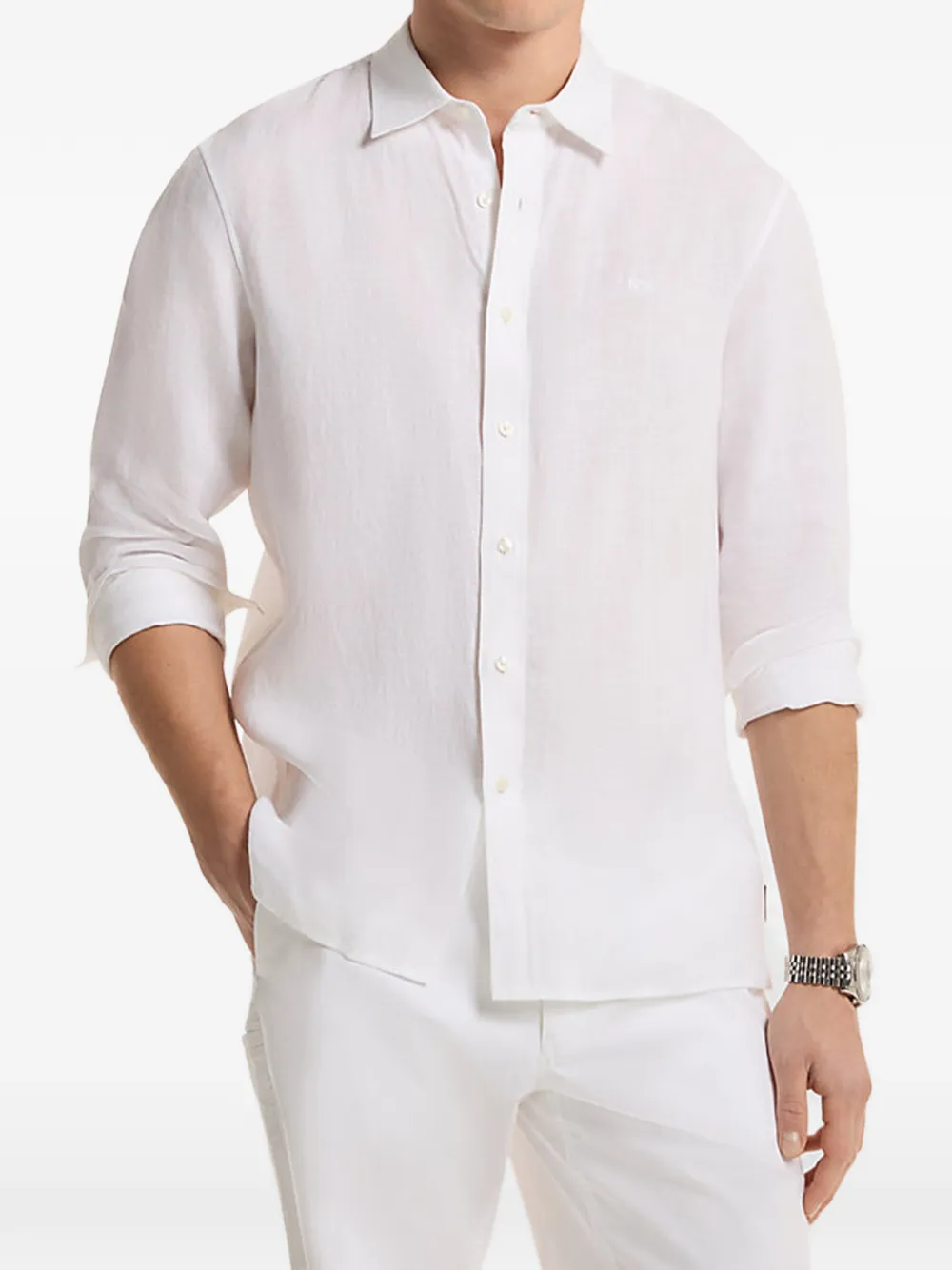Michael Kors linen shirt - Bianco