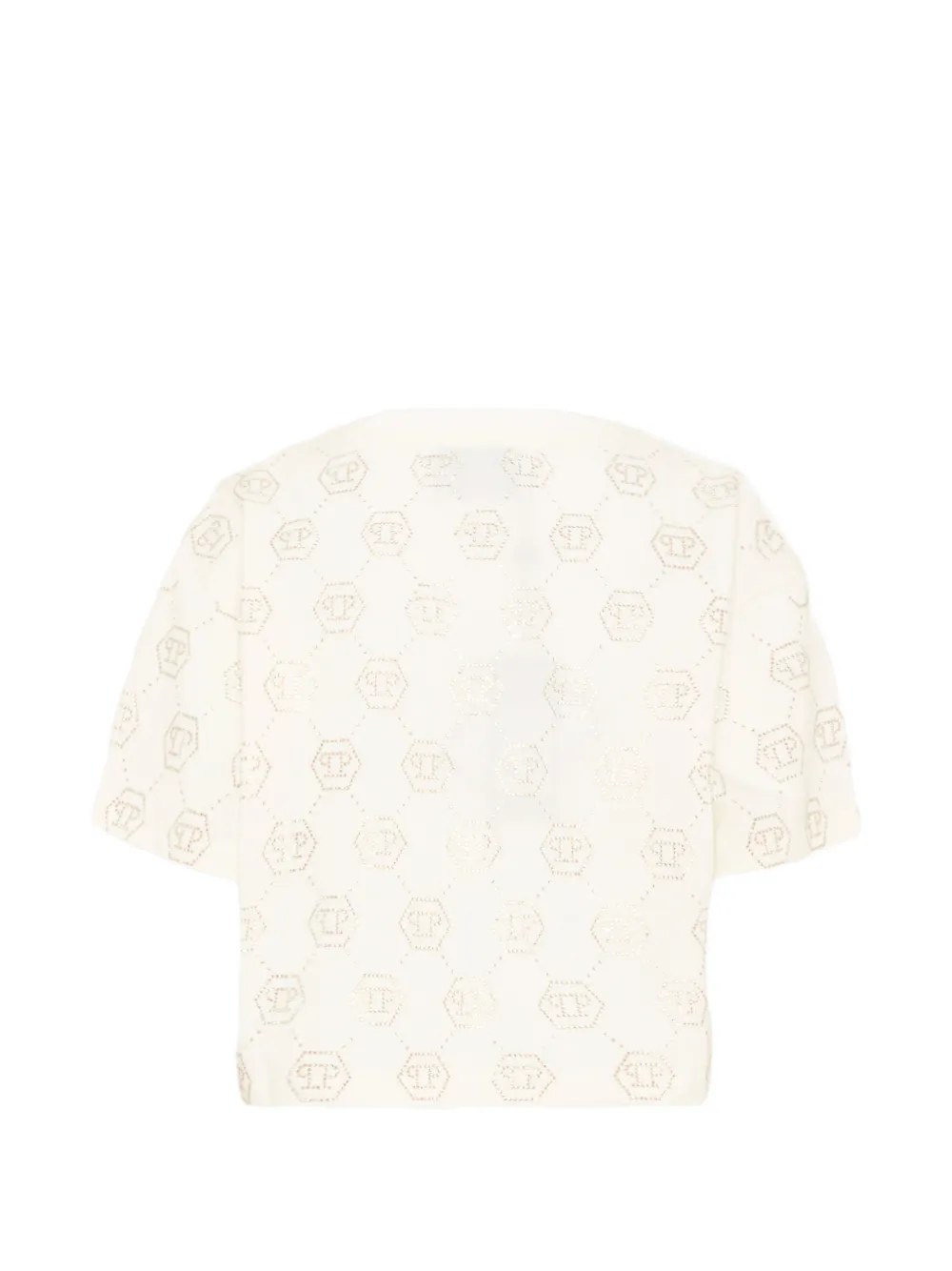 Philipp Plein Junior T-shirt met korte mouwen Beige