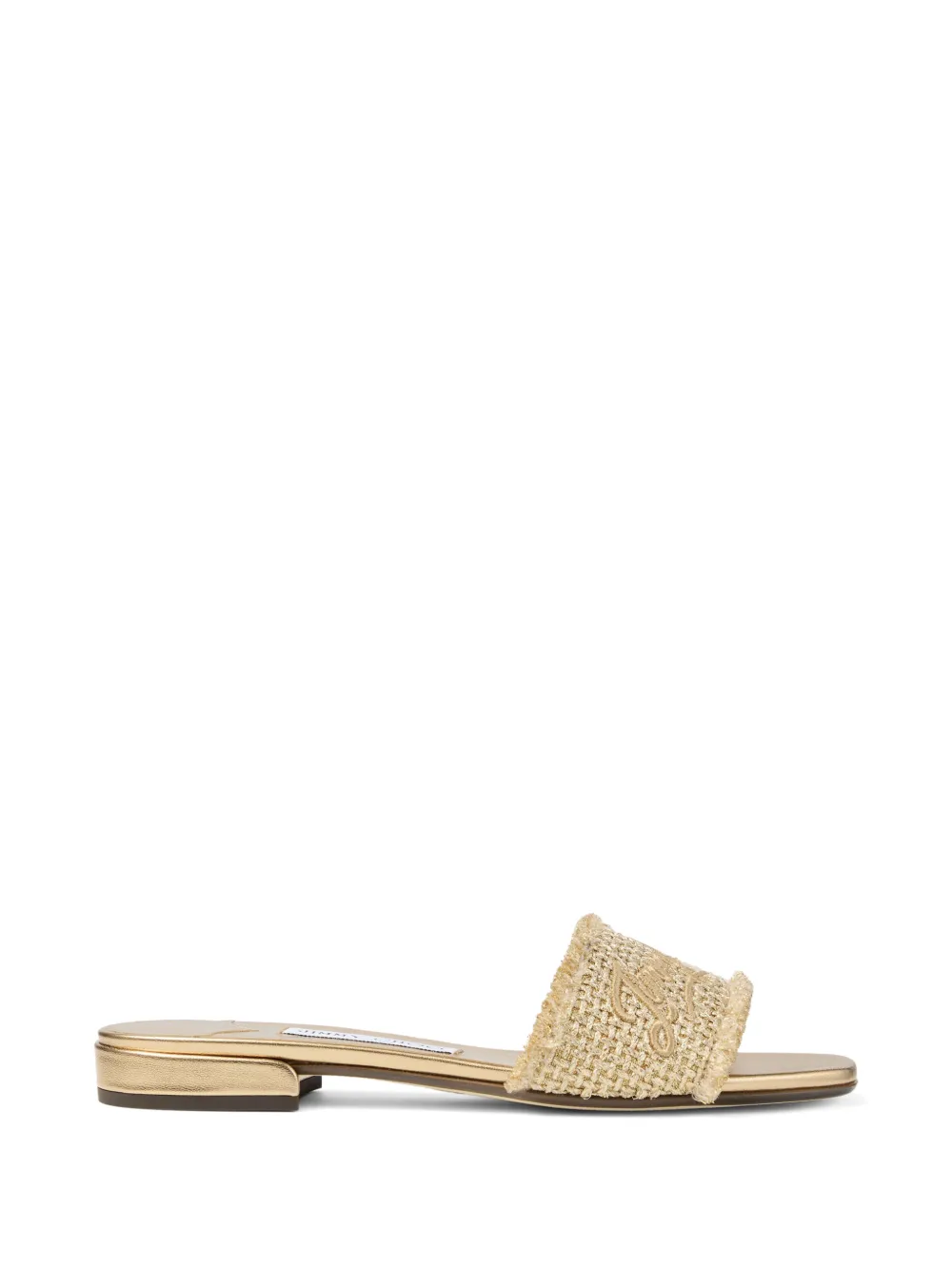 Jimmy Choo Sandalen met franje Beige