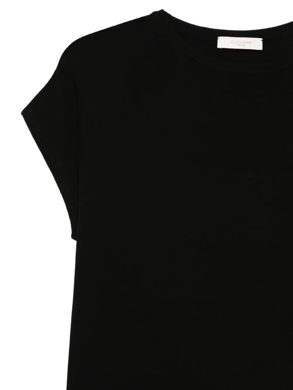  Zanone Crew-neck T-shirt - Black 