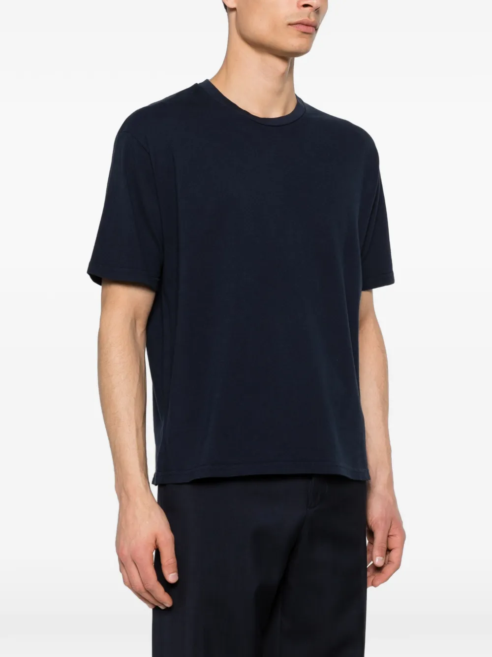 Roberto Collina T-shirt met ronde hals Blauw