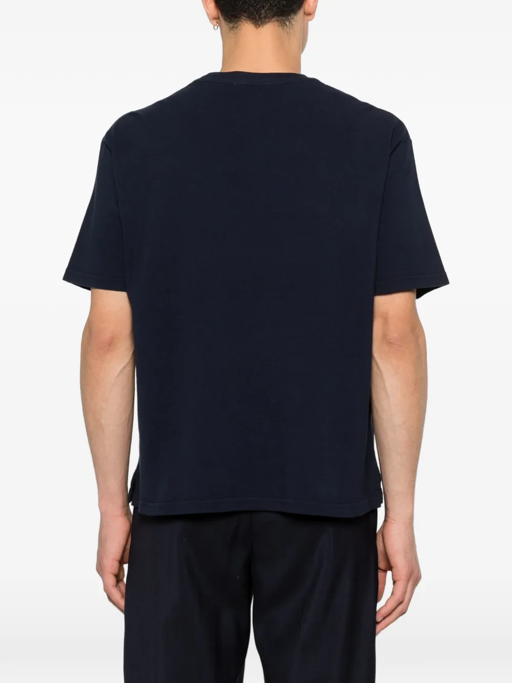Roberto Collina T-shirt met ronde hals Blauw