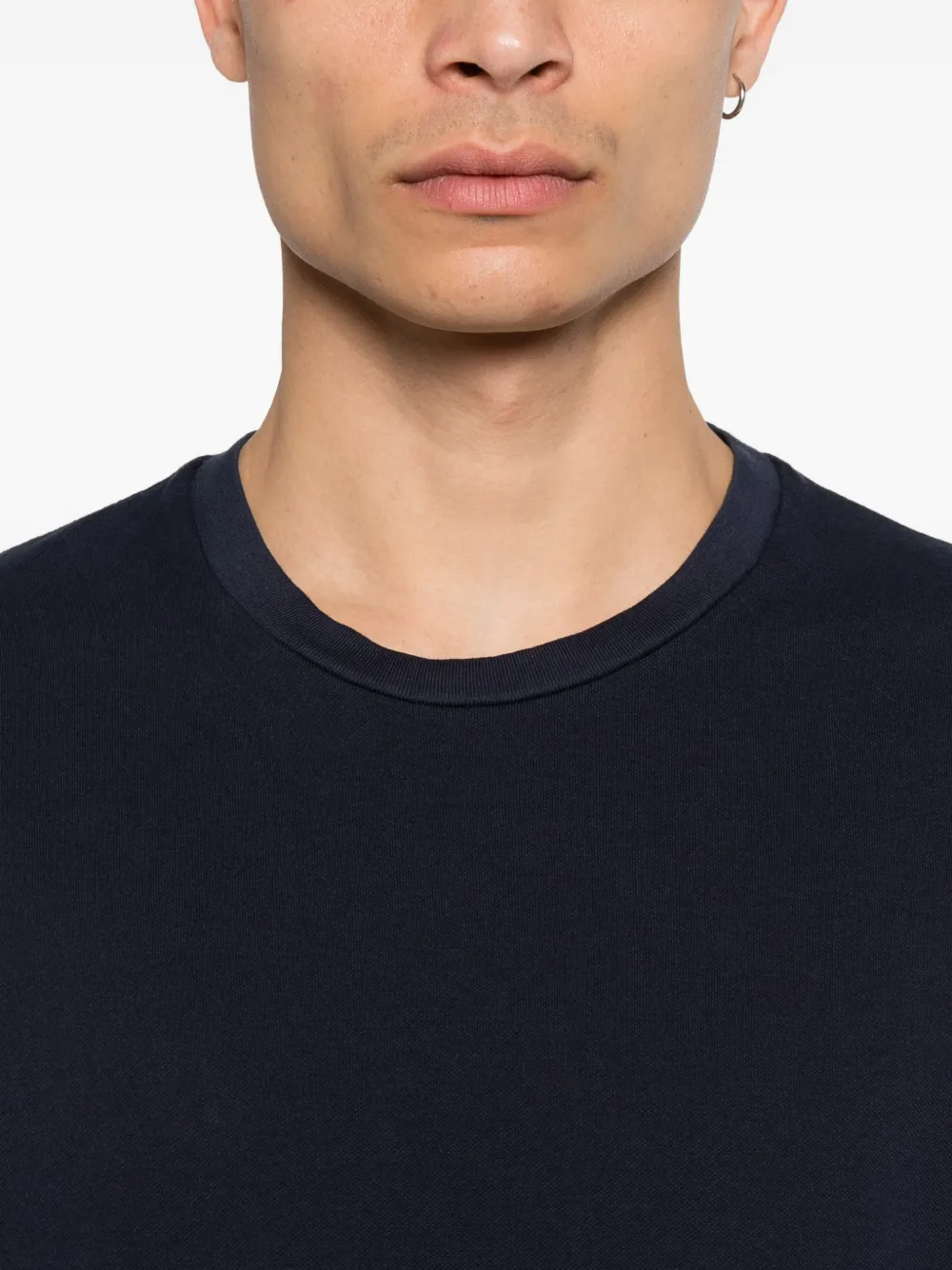 Roberto Collina T-shirt met ronde hals Blauw