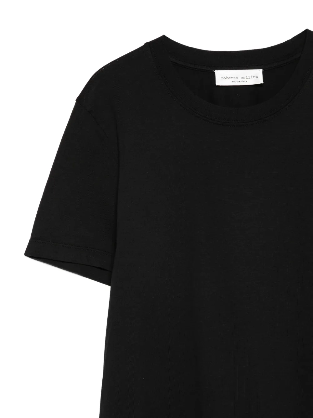 Roberto Collina T-shirt met ronde hals Zwart