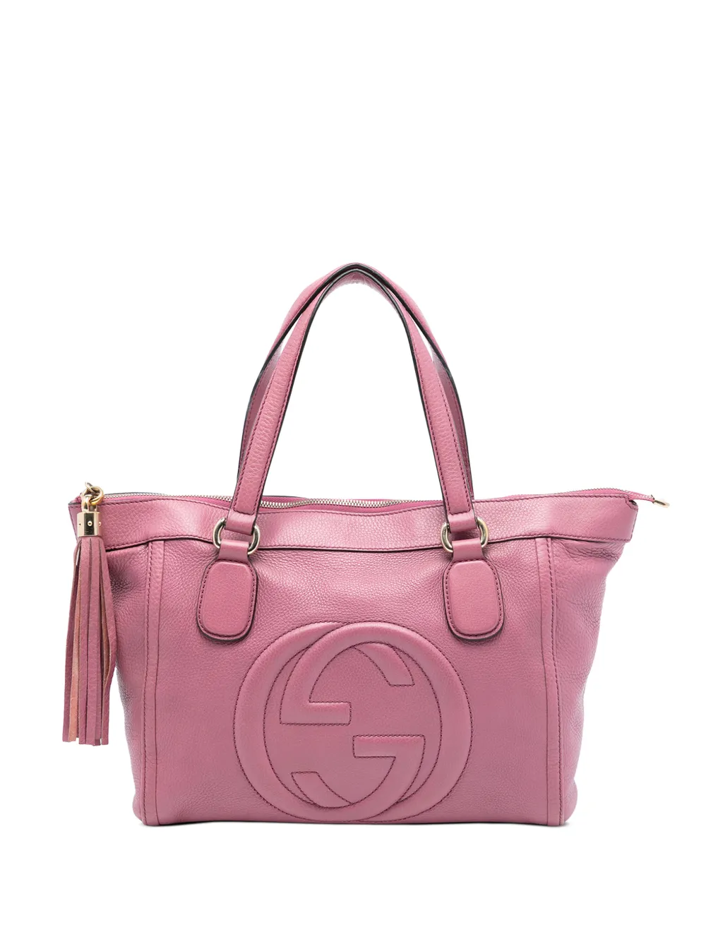 Gucci Pre-Owned 2016-2025 Small Leather Soho Working tote bag - Rosa