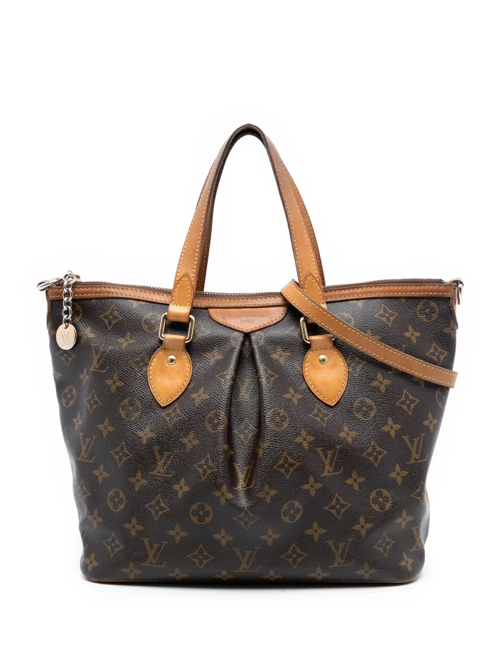 Louis Vuitton Pre-Owned 2012 Monogram Palermo PM satchel - Marrone