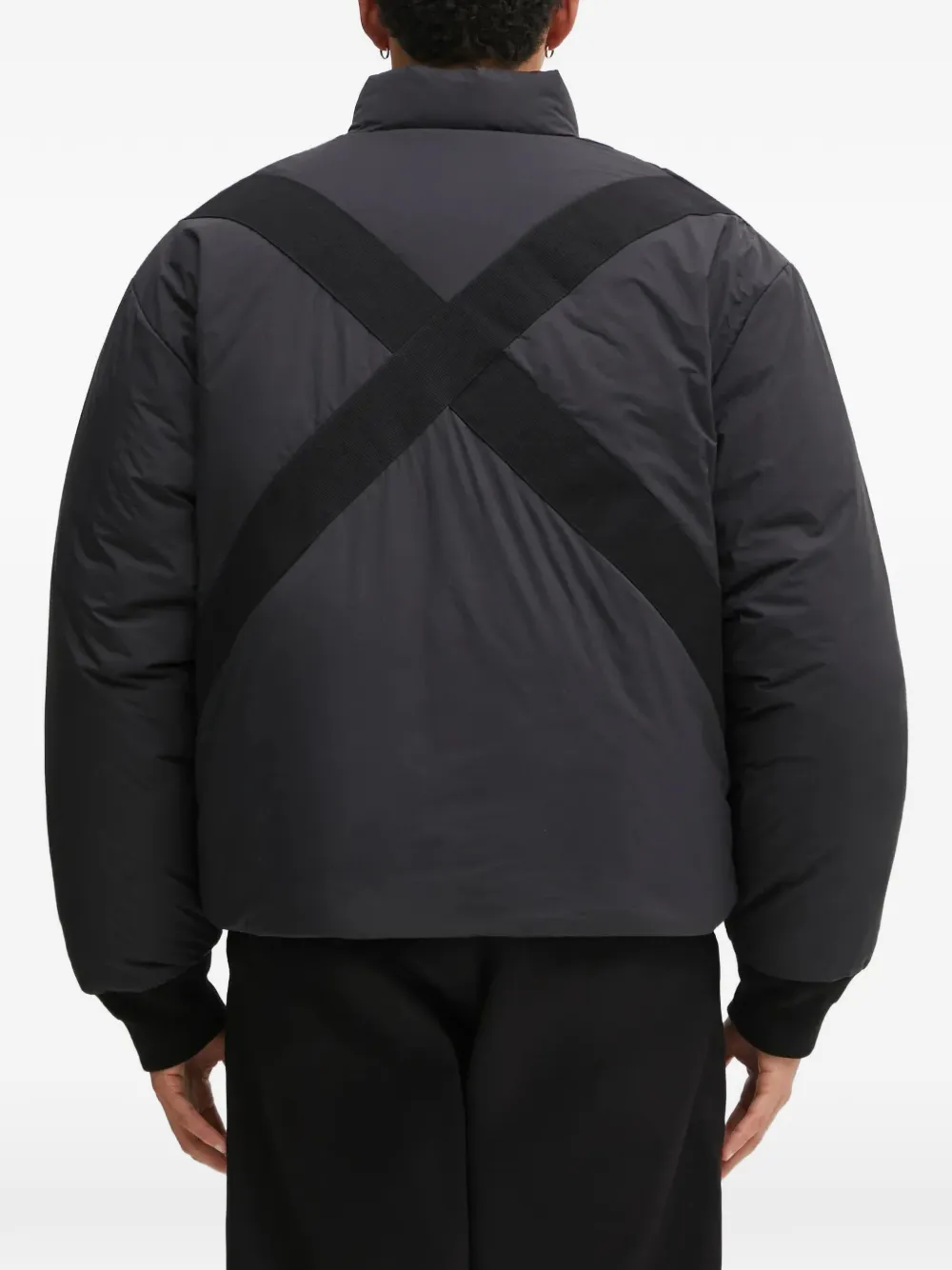  032c Game Day Zip Bomber Jacket - Black 