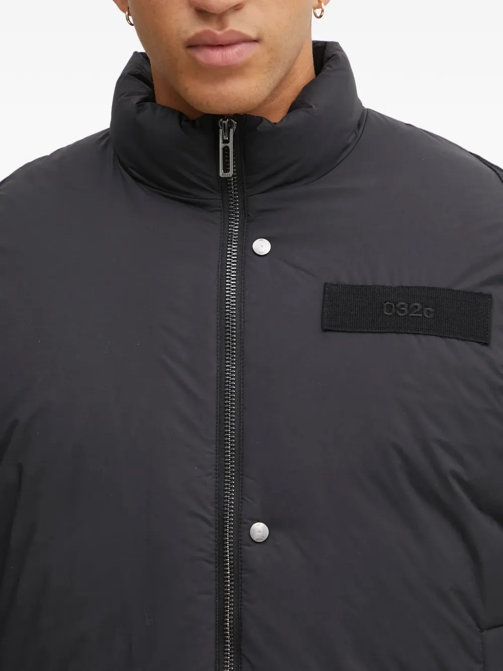 032c Game Day bomberjack met rits Zwart