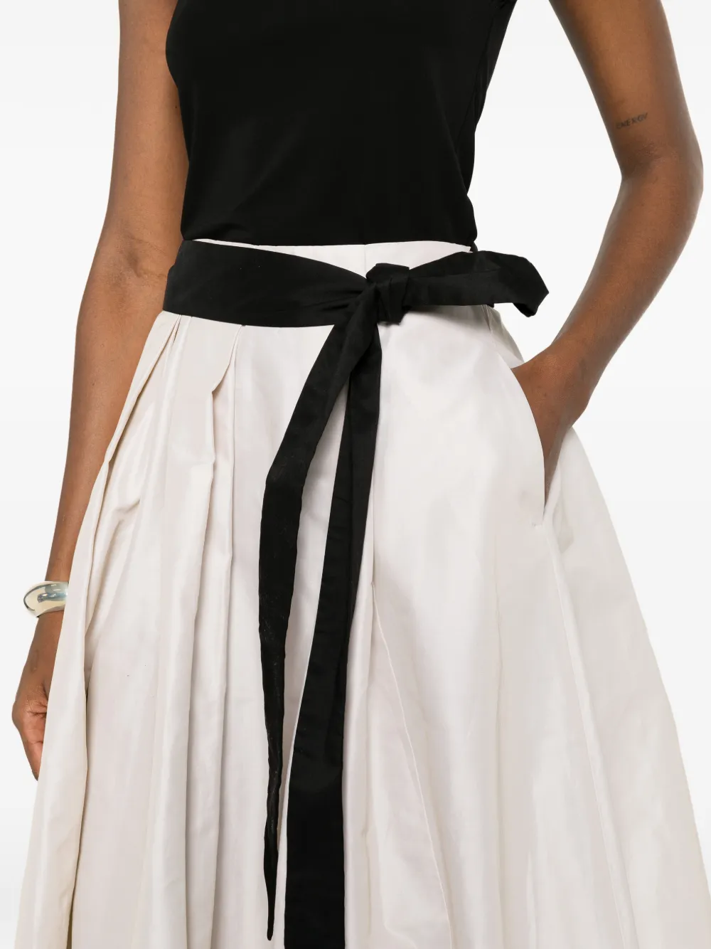 'S Max Mara Smbaschi plooirok Beige