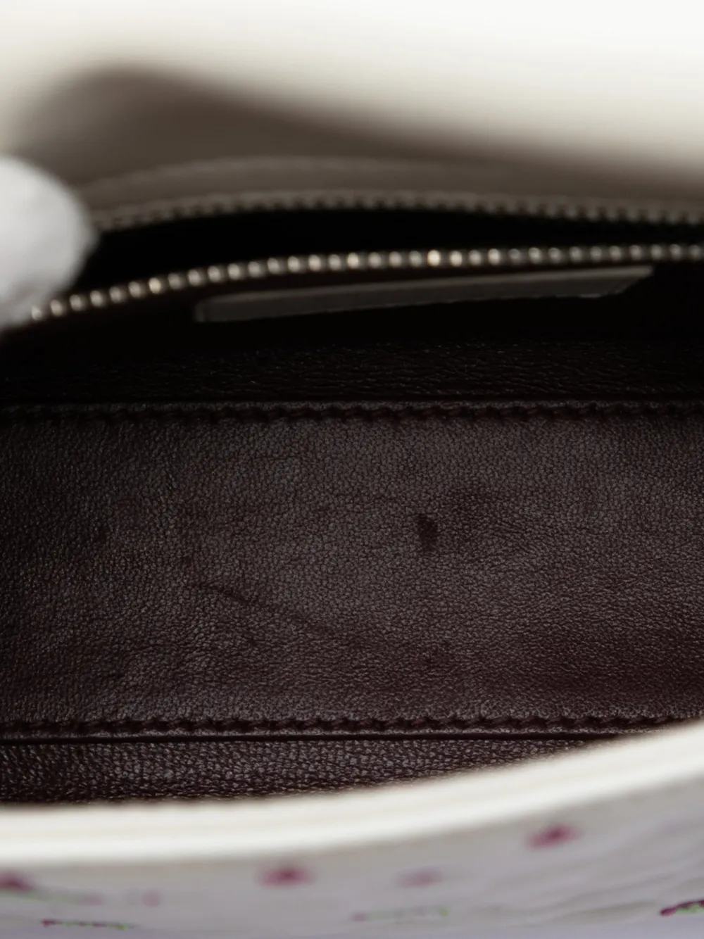 2015 Mini Embroidered Calfskin Lady Dior Satchel