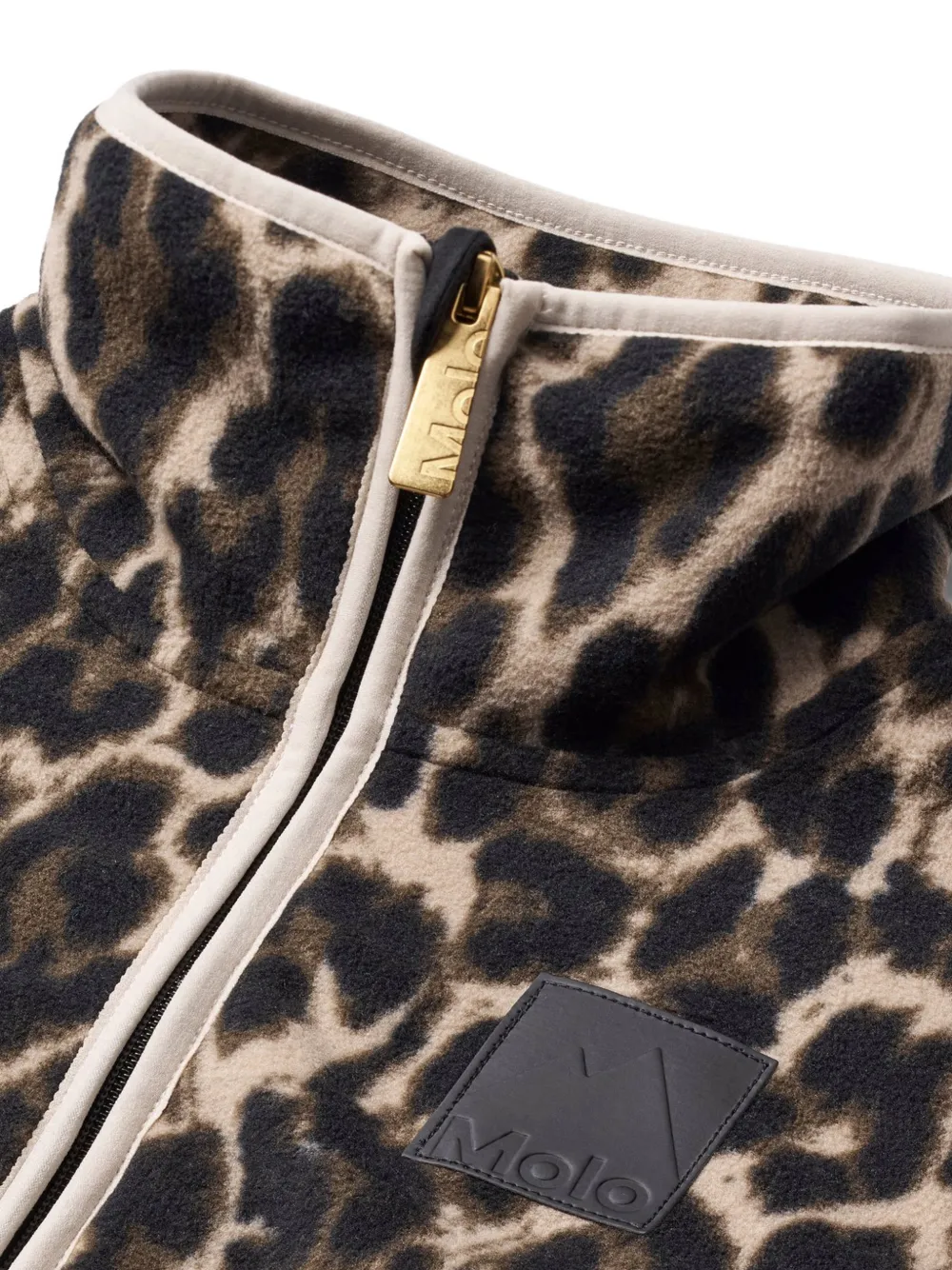 Molo Jack met luipaardprint Beige