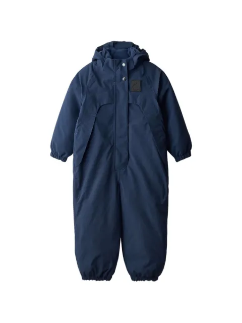 Molo hooded ripstop snowsuit