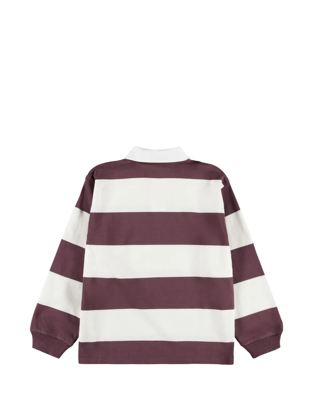 Molo Poloshirt met geborduurd logo Paars