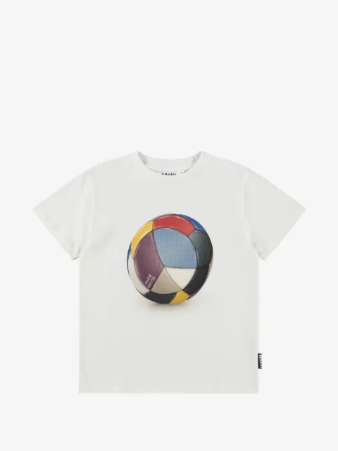 Molo playera con pelotas estampadas