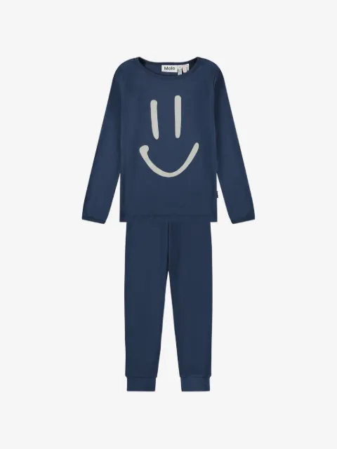 Molo pijama con estampado Smiley