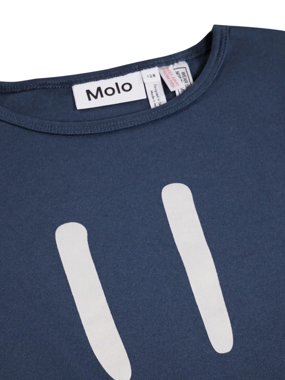  Molo Pijama Con Smiley Estampado - Azul 