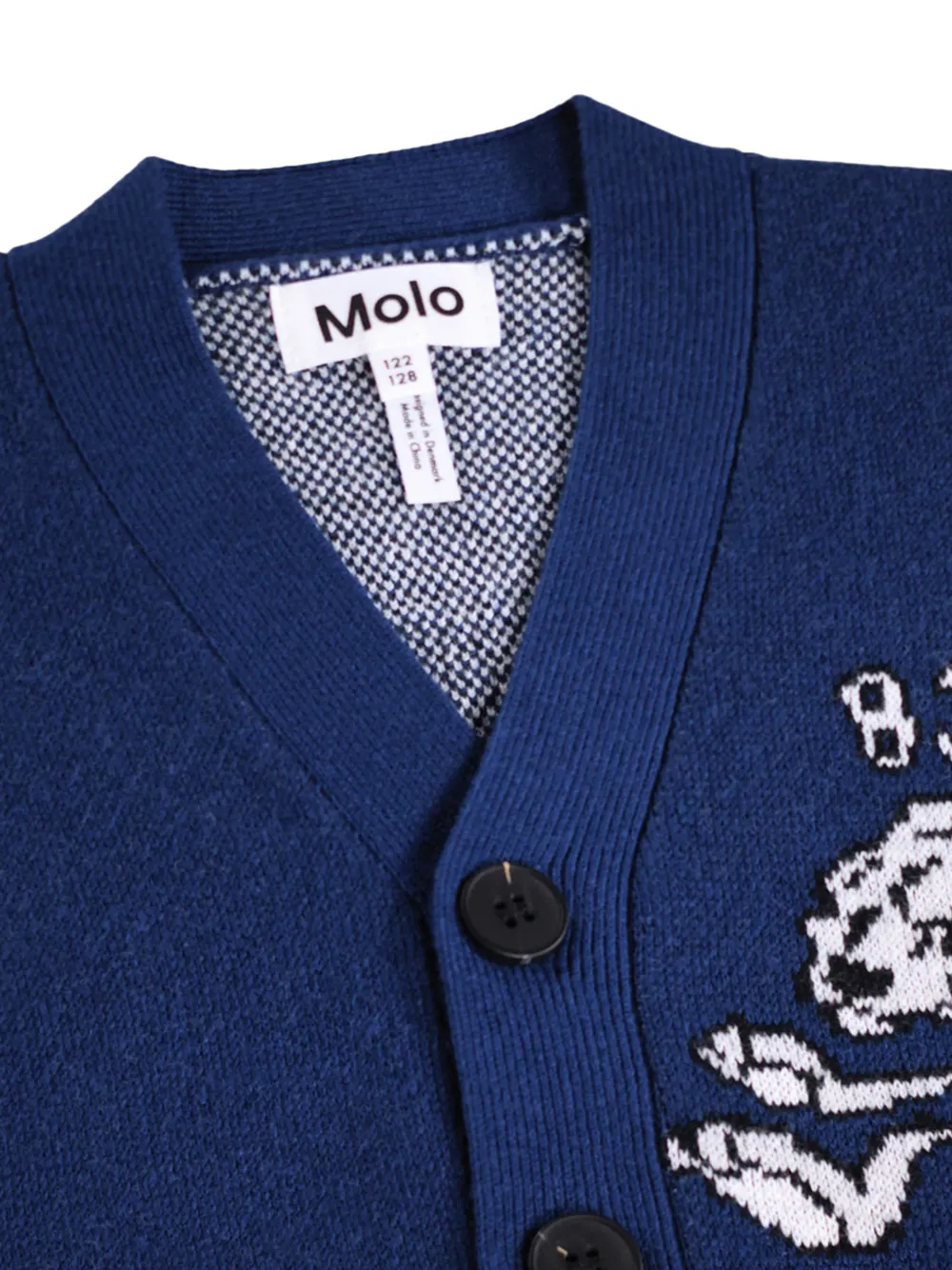 Molo Vest met colourblocking Blauw
