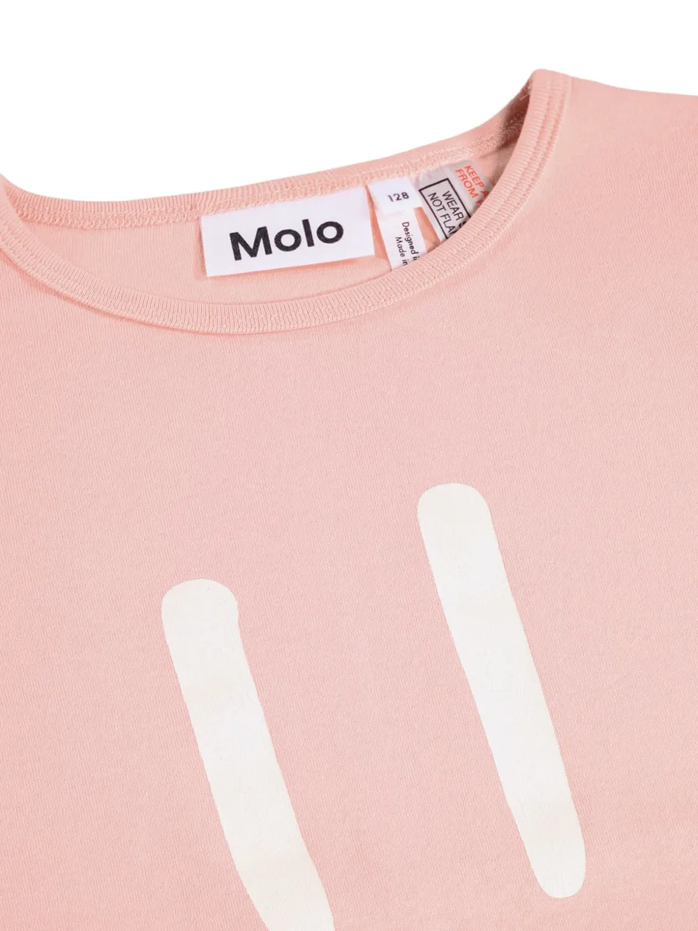 Molo Pyjama met smileyprint Roze