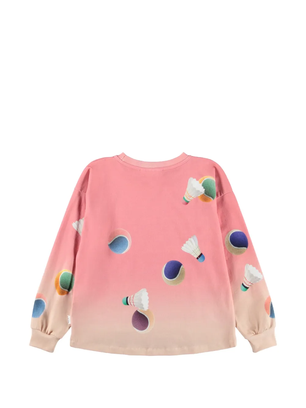 Molo Sweater met grafische print Roze