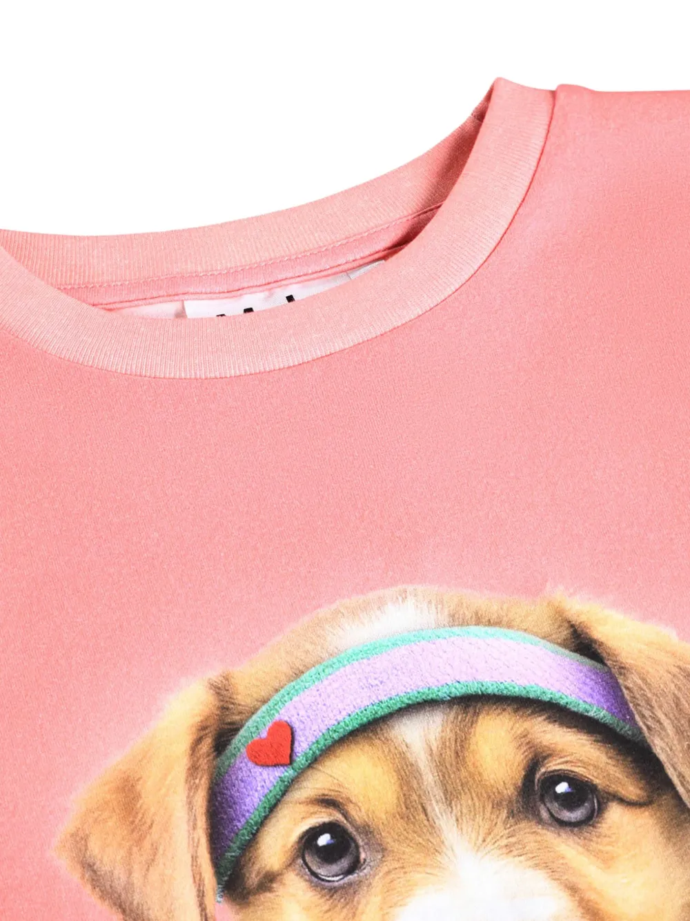 Molo Sweater met grafische print Roze