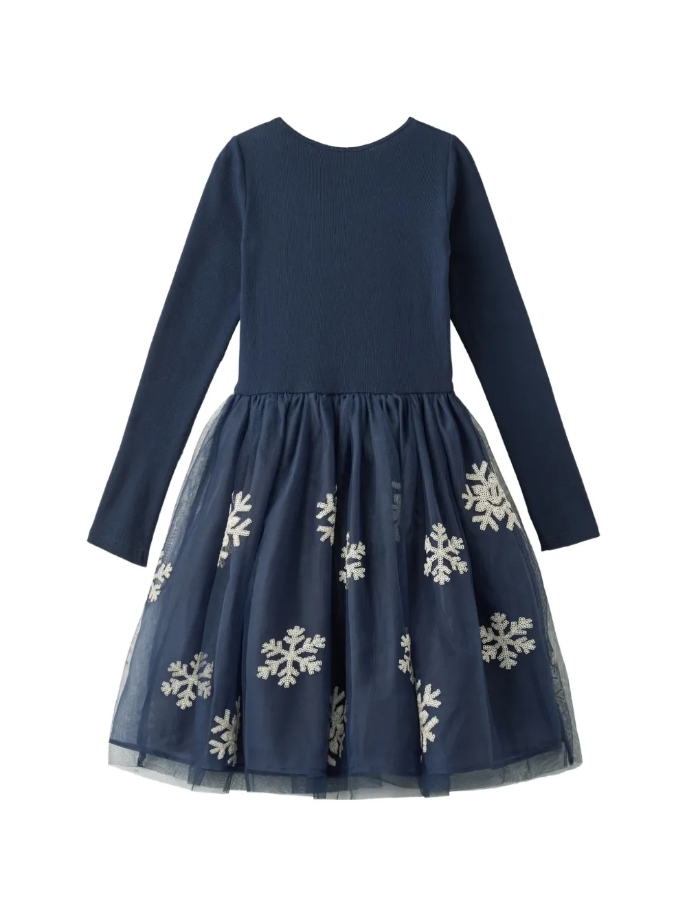Molo Jurk met tulen rok en pailletten Blauw