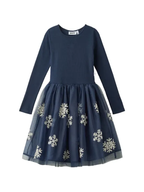 Molo robe en tulle à sequins
