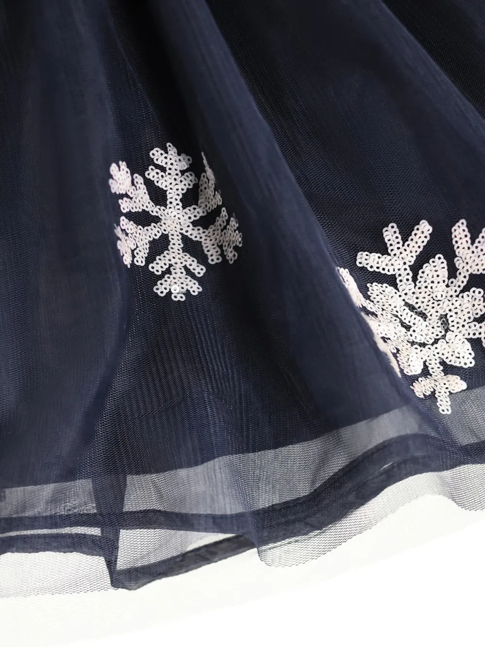 Molo Jurk met tulen rok en pailletten Blauw