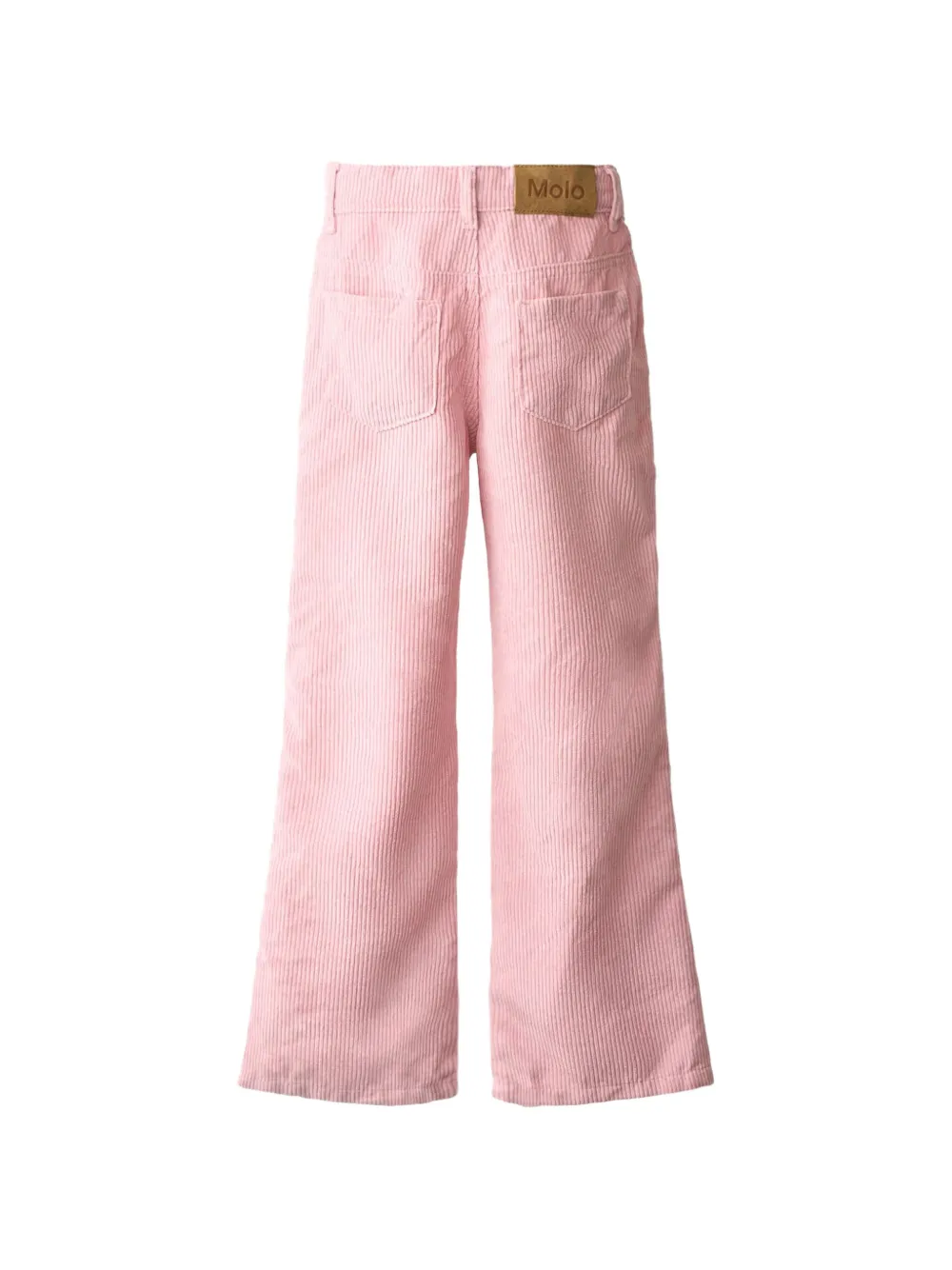 Molo Ribfluwelen flared broek Roze